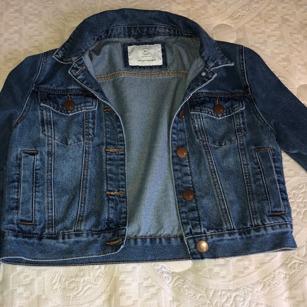 Size small jean jacket from cotton on
